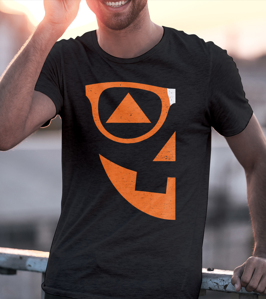 Jack O Lantern Sunglasses Icon Coup T-Shirt