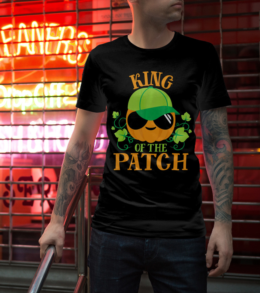 King Of The Patch Pumpkin Matching Famil T-Shirt
