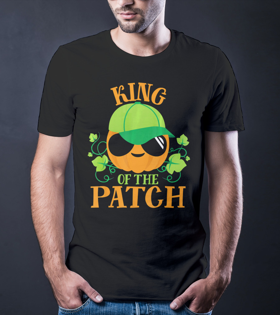 King Of The Patch Pumpkin Matching Famil T-Shirt