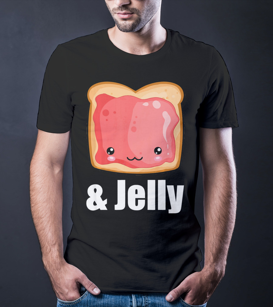 Kawaii Jelly Toast Cute Cartoon PB&J Matchi T-Shirt