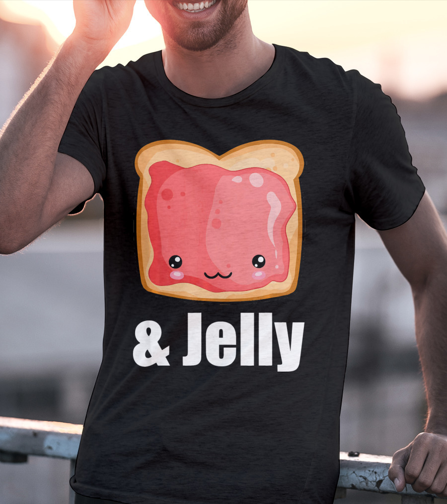 Kawaii Jelly Toast Cute Cartoon PB&J Matchi T-Shirt