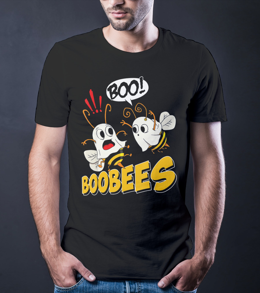 BOO Boobees Happy Halloween Day T-Shirt