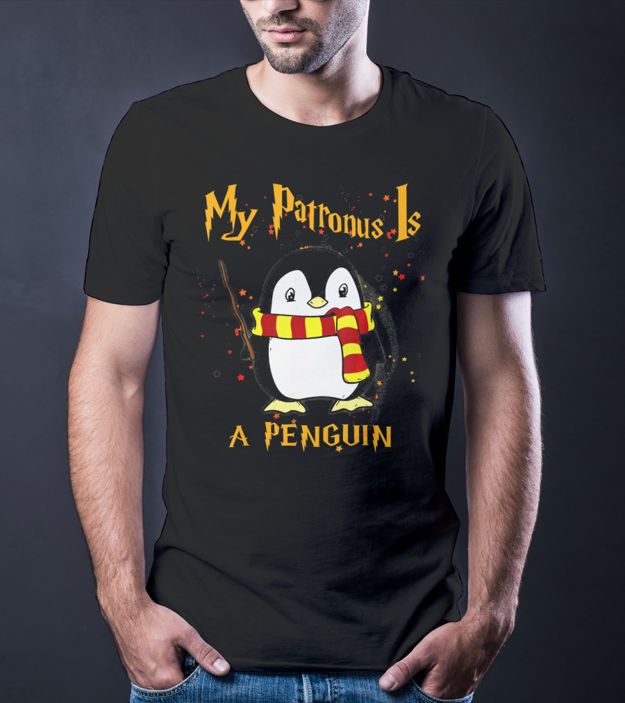 My Patronus Is A Penguin Wizardry Magic T-Shirt