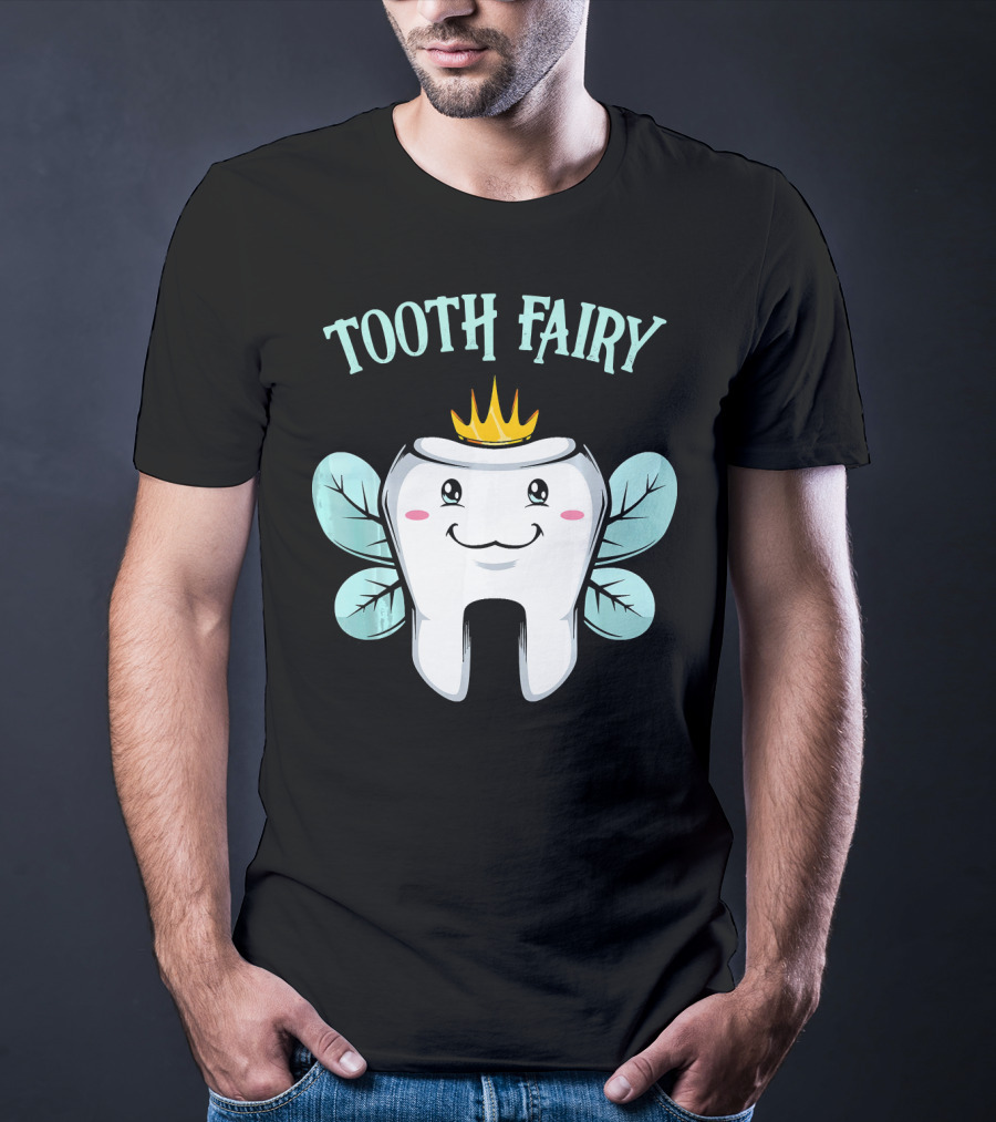 Tooth Fairy Crowned Fantasy Halloween Costume T-Shirt