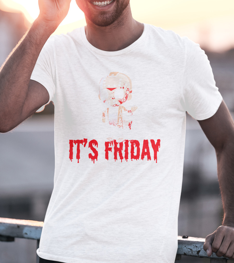 It's Friday Funny Halloween Horror T-Shirt
