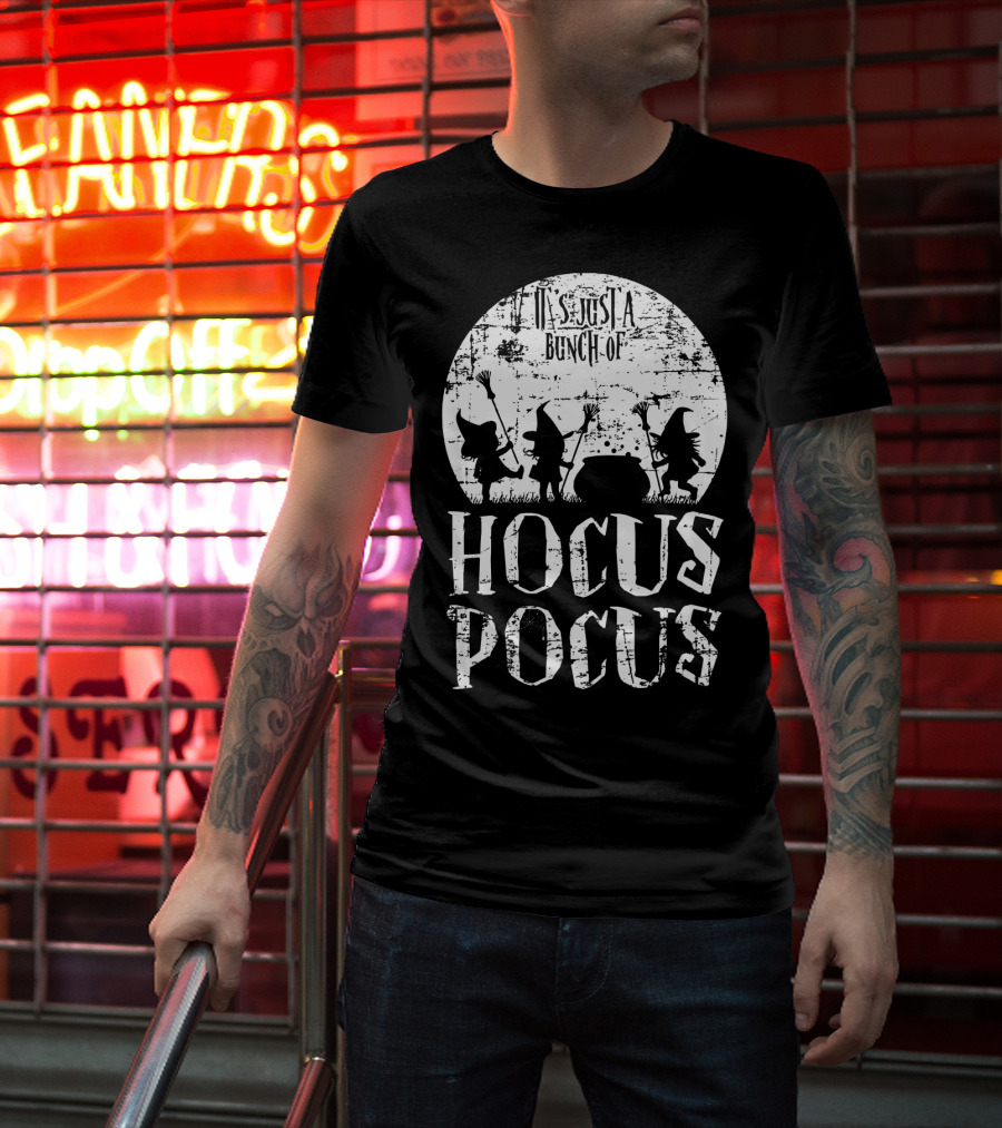 It's Just A Bunch Of Hocus Pocus Silhouette Trio T-Shirt