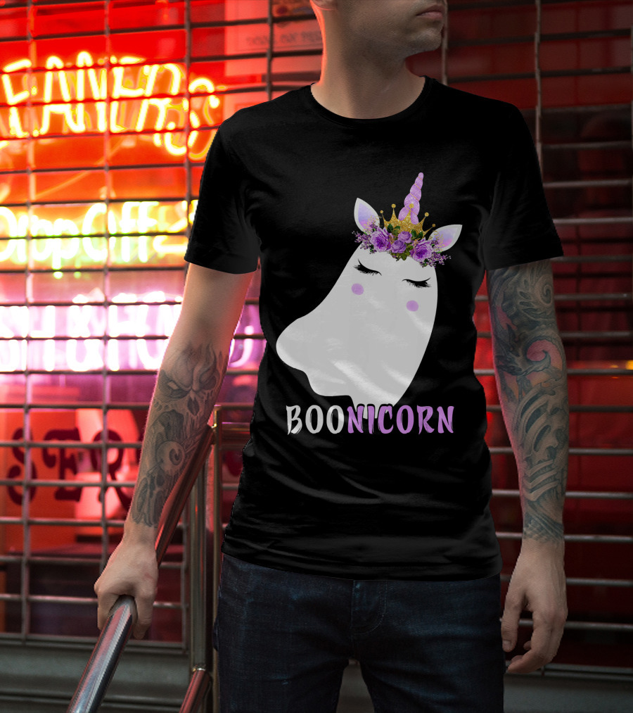 Boonicorn Unicorn Halloween T-Shirt