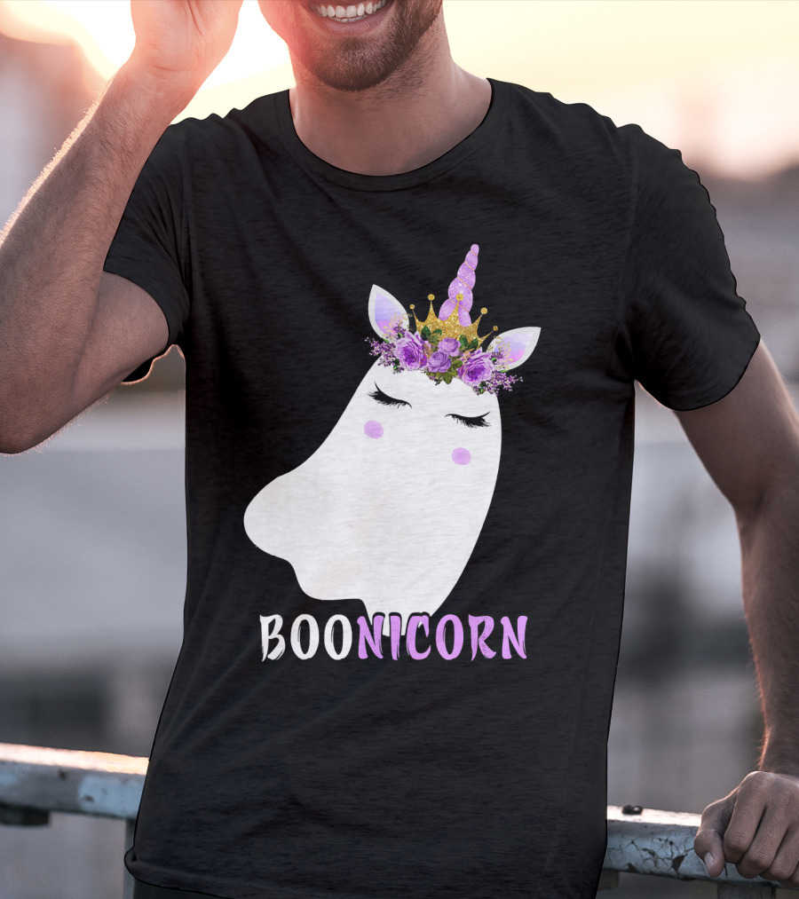 Boonicorn Unicorn Halloween T-Shirt