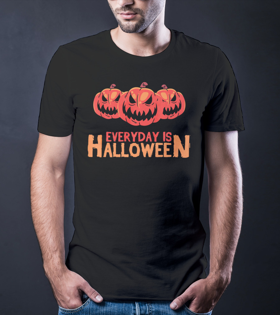 Everyday Is Halloween Scary Pumpkins T-Shirt