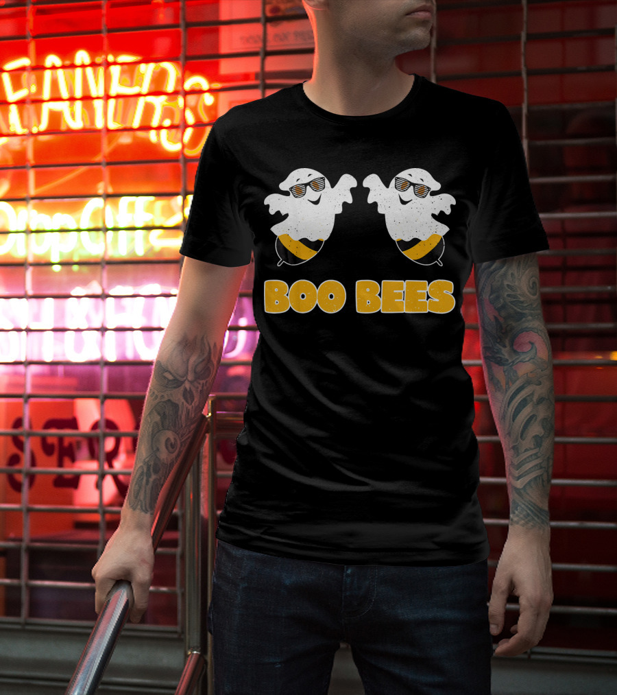 Boo Bees Ghosts With Sunglasses Matching T-Shirt
