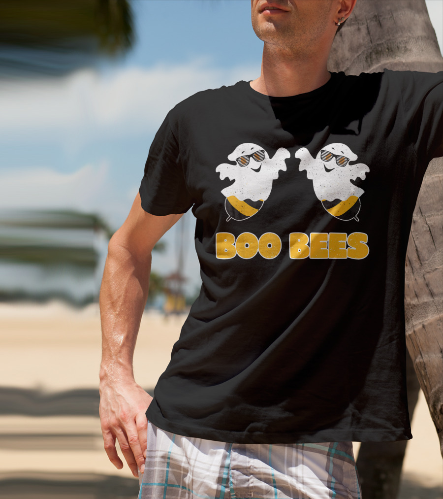 Boo Bees Ghosts With Sunglasses Matching T-Shirt