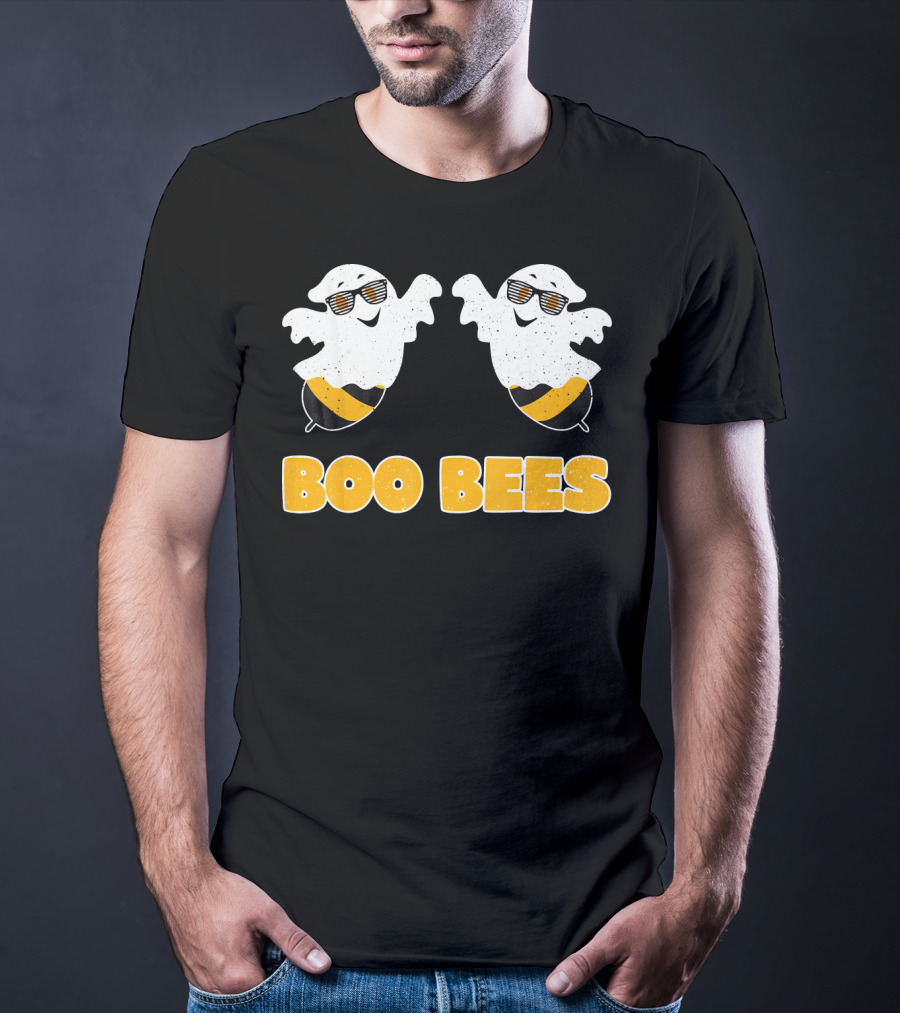 Boo Bees Ghosts With Sunglasses Matching T-Shirt