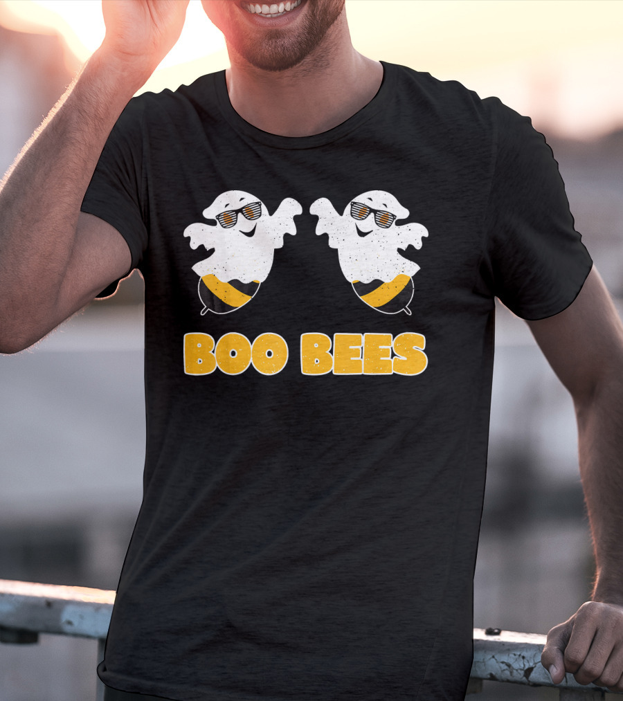 Boo Bees Ghosts With Sunglasses Matching T-Shirt