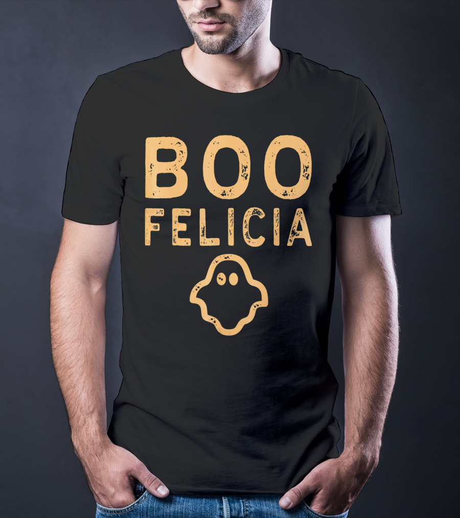 Boo Felicia Halloween Ghost T-Shirt