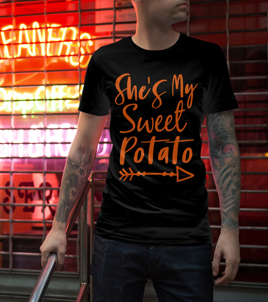 She's My Sweet Potato Halloween T-Shirt