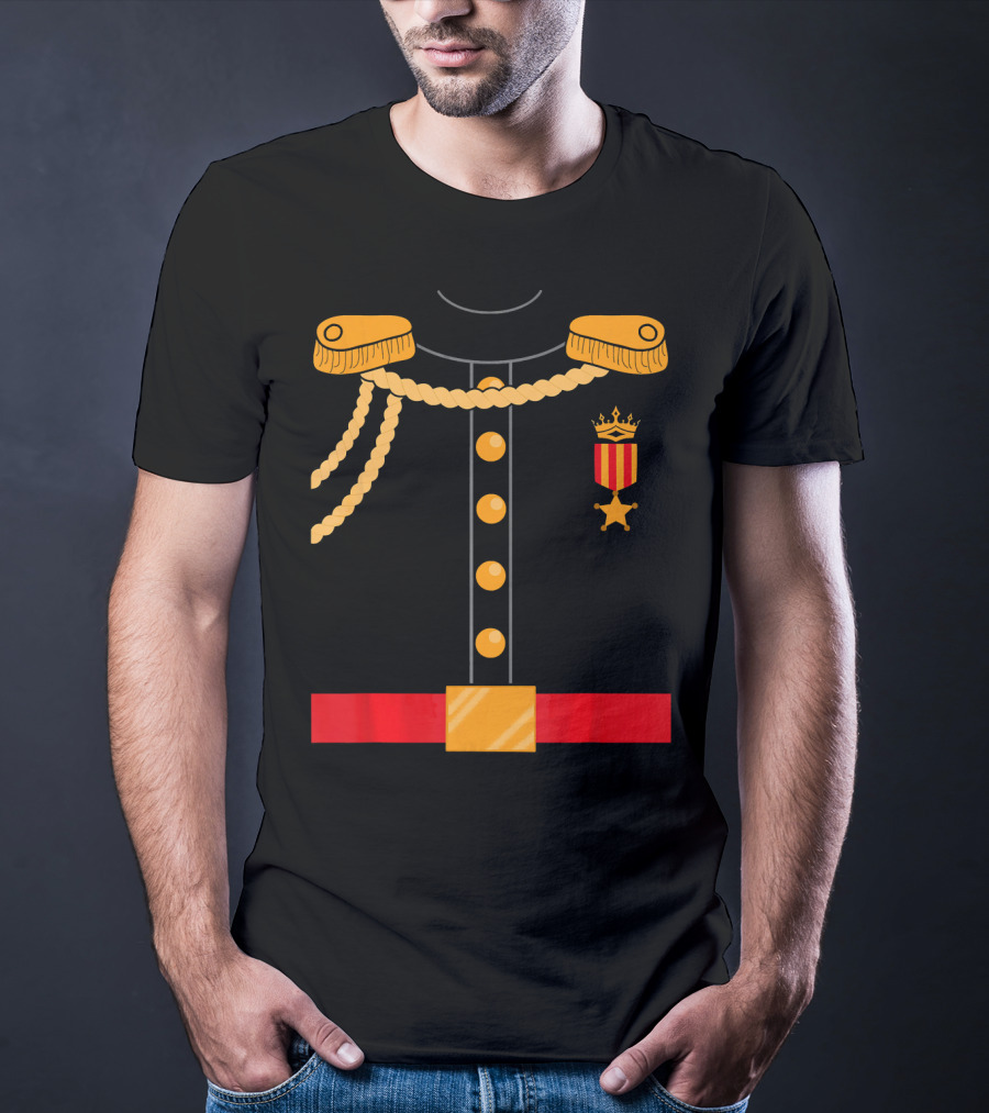 Prince Costume Fairy Tale Royal Prince Regal Jacket Emblem T-Shirt