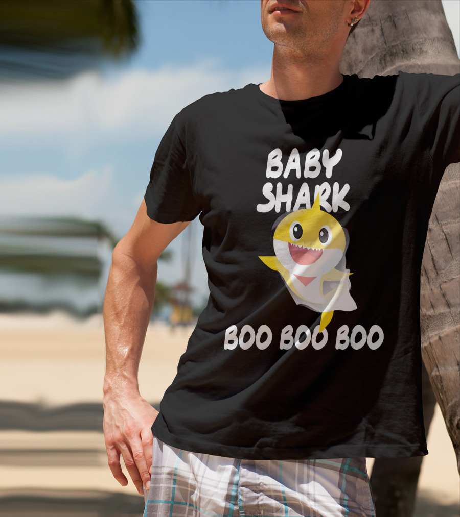 Baby Shark Halloween Boo Boo Boo T-Shirt