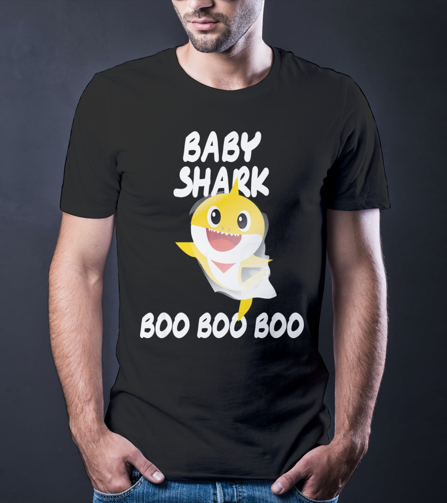 Baby Shark Halloween Boo Boo Boo T-Shirt