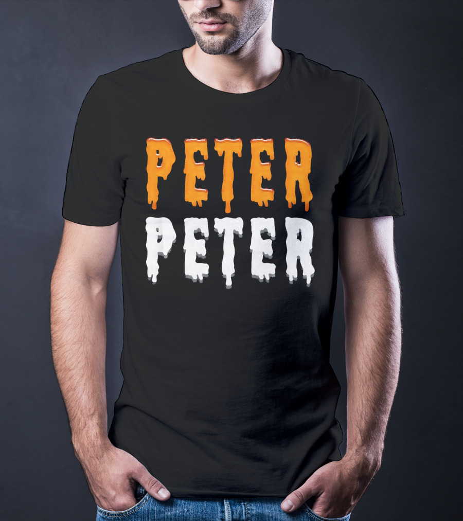 Peter Peter Halloween Pumpkin Drip Costume T-Shirt