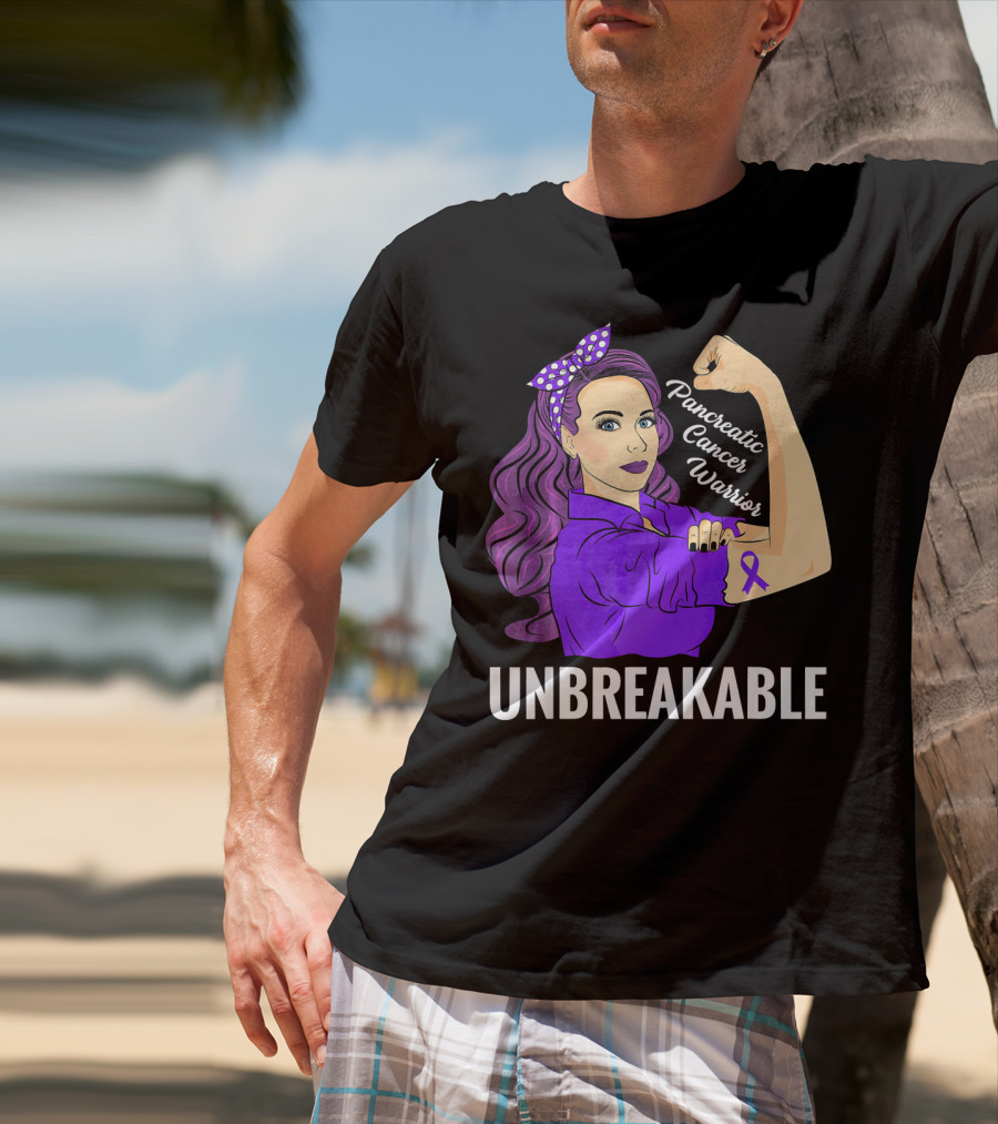 Unbreakable Pancreatic Cancer Warriors T-Shirt