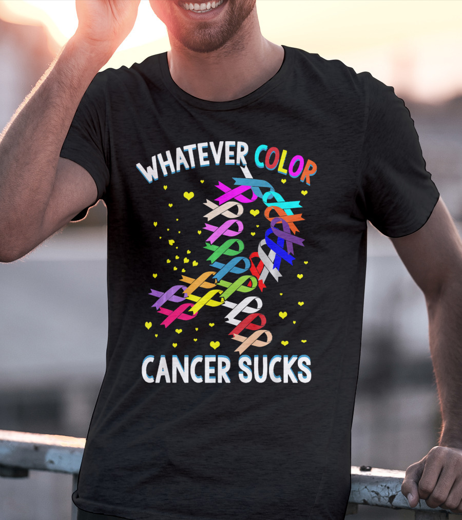 Cancer Sucks Whatever Color T-Shirt