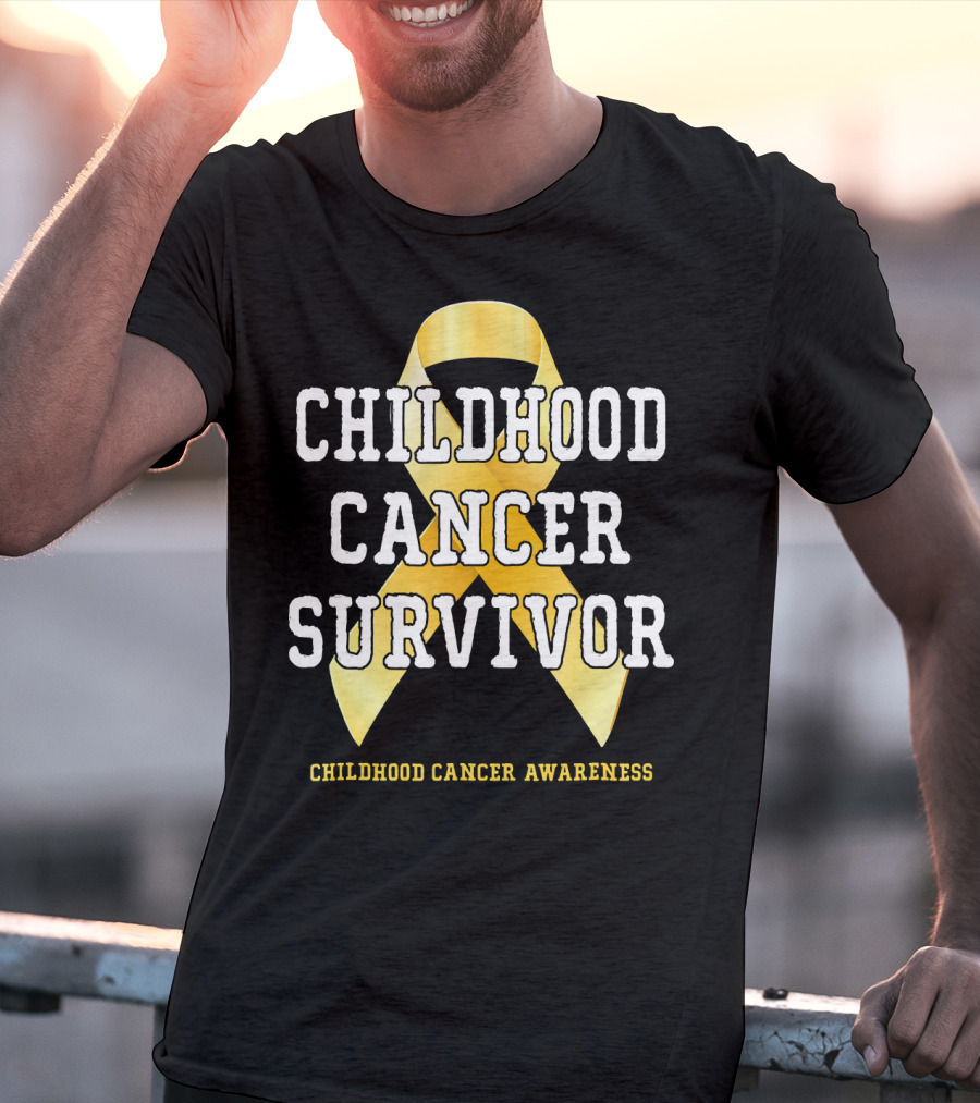 Childhood Cancer Survivor Childhood Cancer Awareness T-Shirt