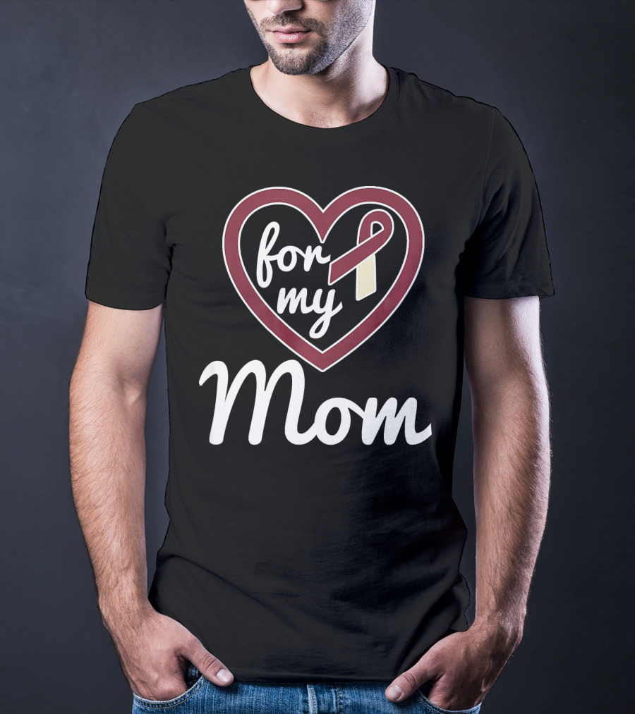 For My Mom Oral Cancer Awareness T-Shirt