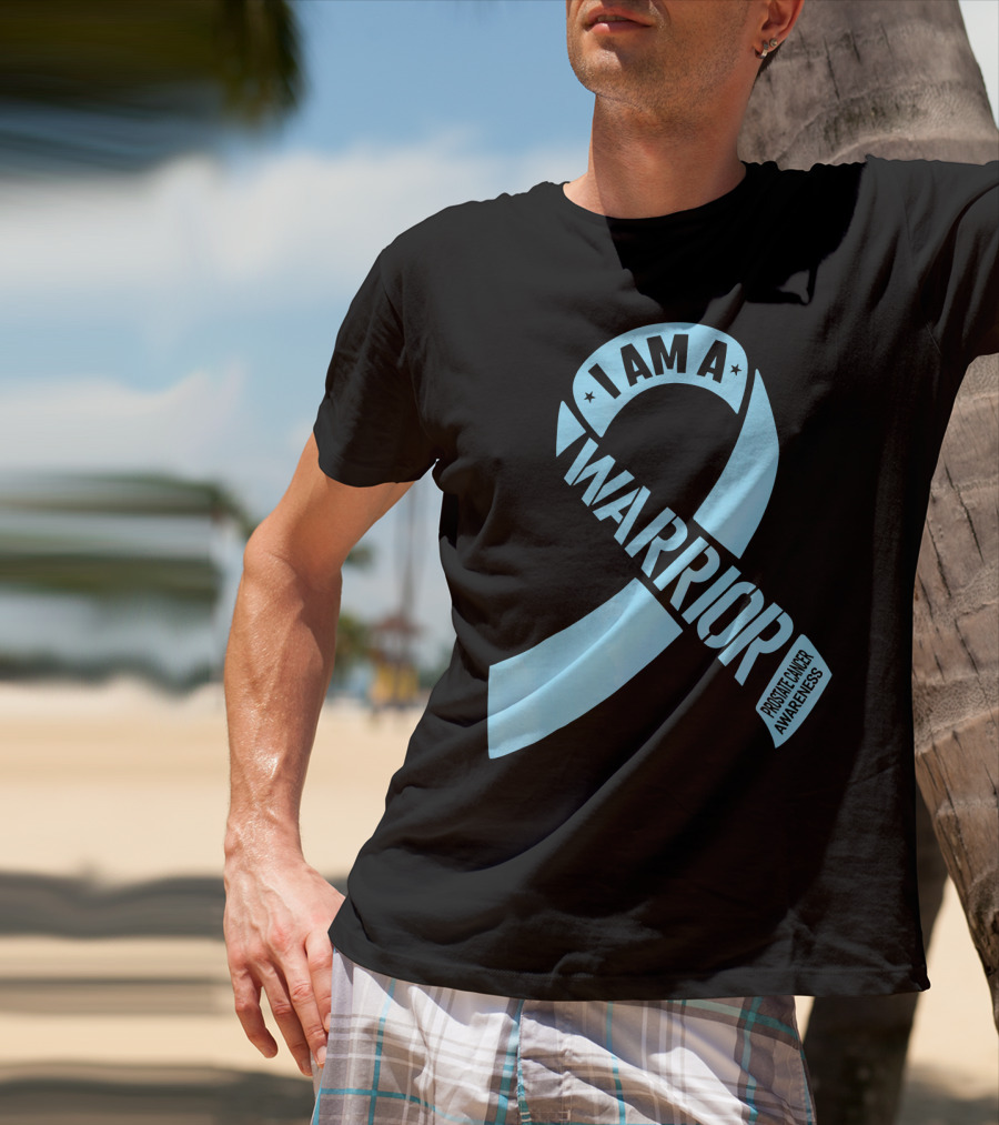 I Am A Warrior Prostate Cancer Awareness T-Shirt