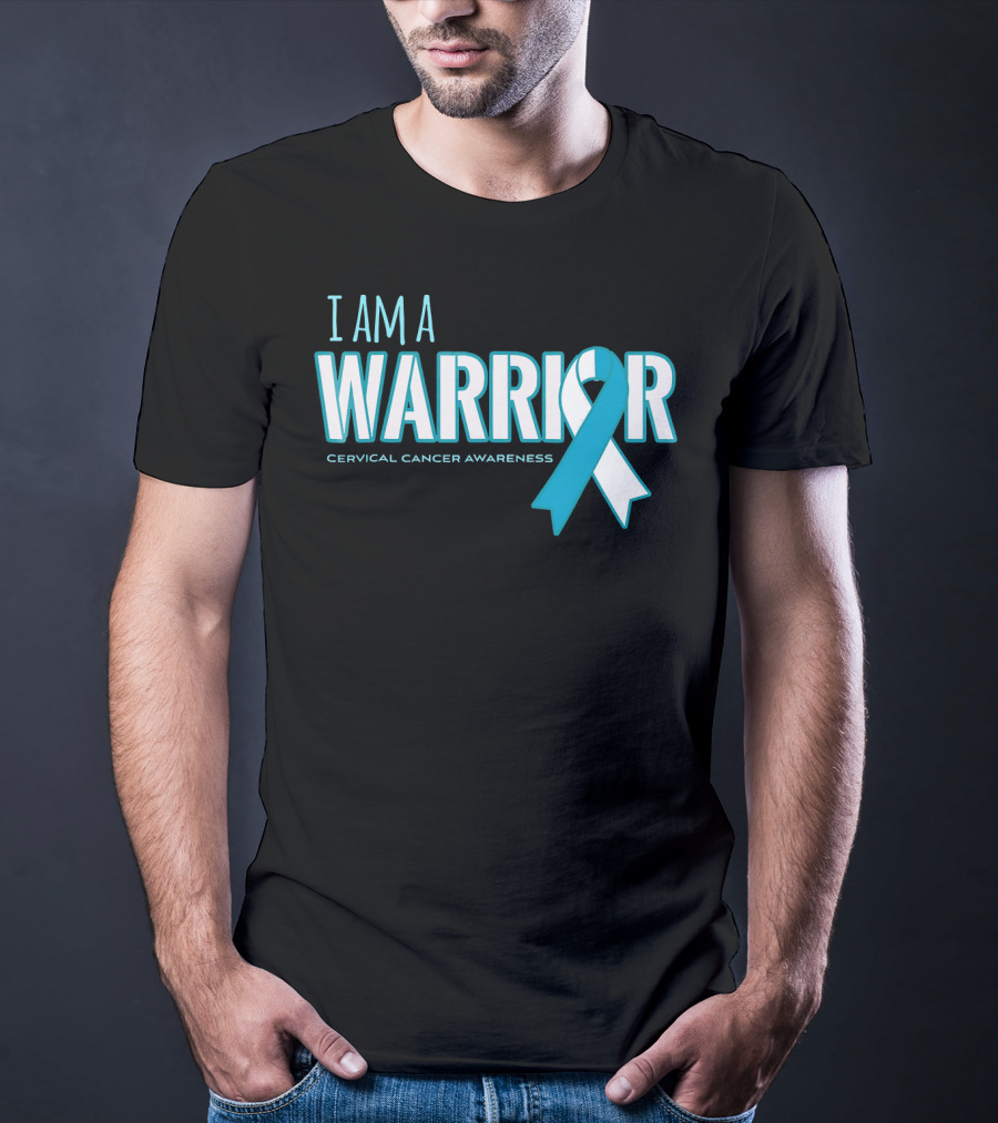 I Am A Warrior Cervical Cancer Awareness T-Shirt