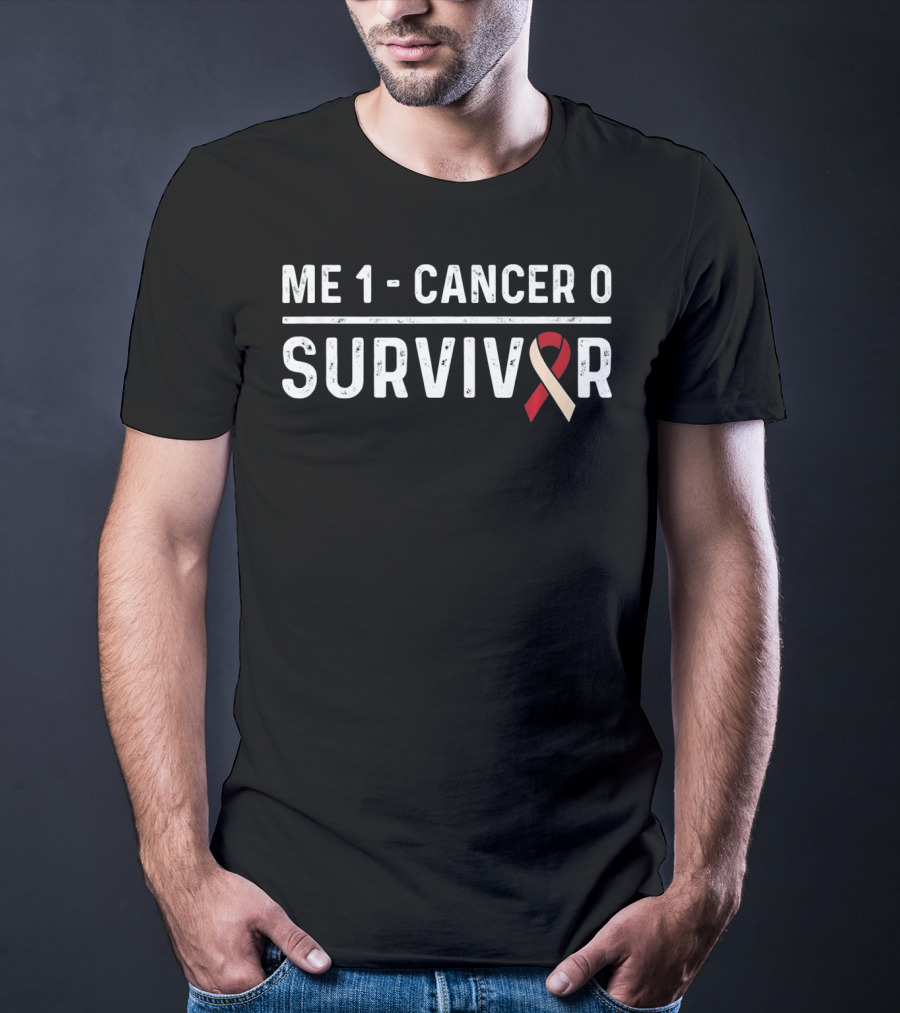 ME 1 CANCER 0 SURVIVOR T-Shirt