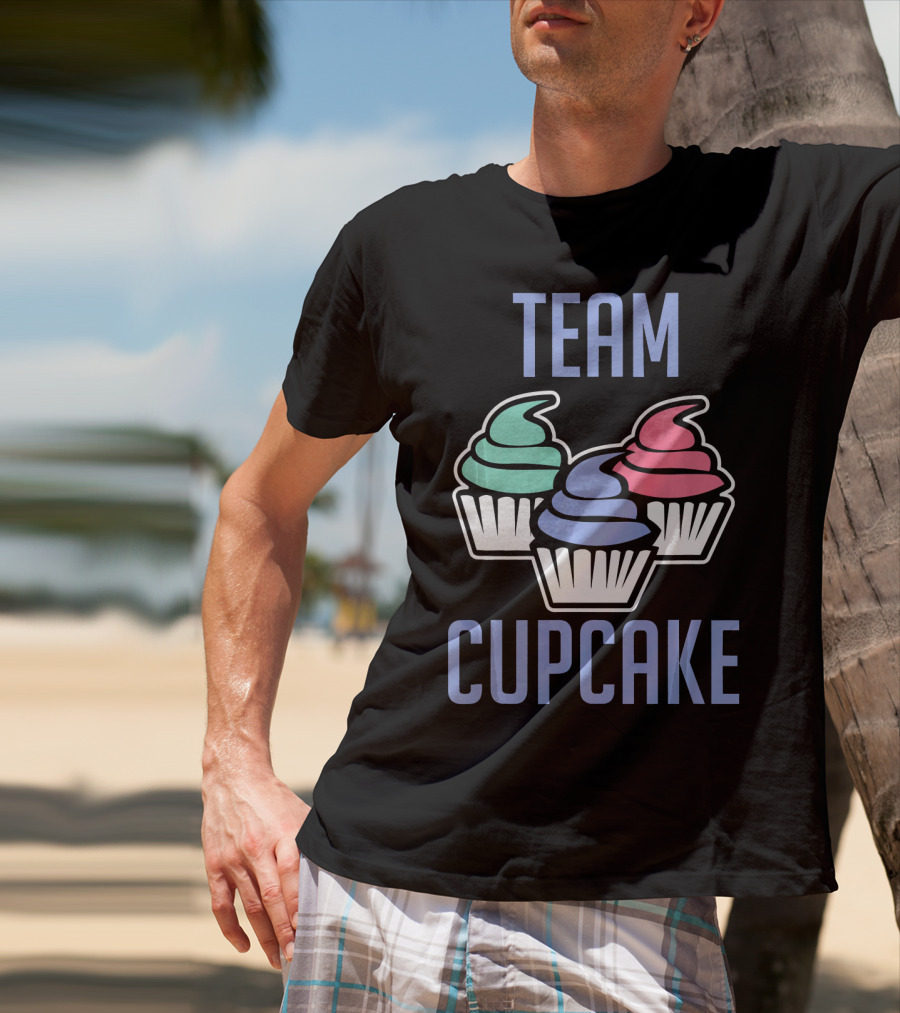 Team Cupcake Bakery Goods Cupcake Lover T-Shirt