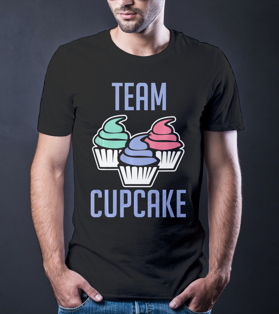 Team Cupcake Bakery Goods Cupcake Lover T-Shirt