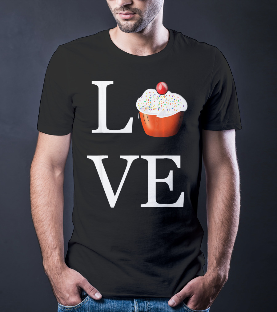 Love Cupcake Sprinkle Delight I Love Cupcakes T-Shirt