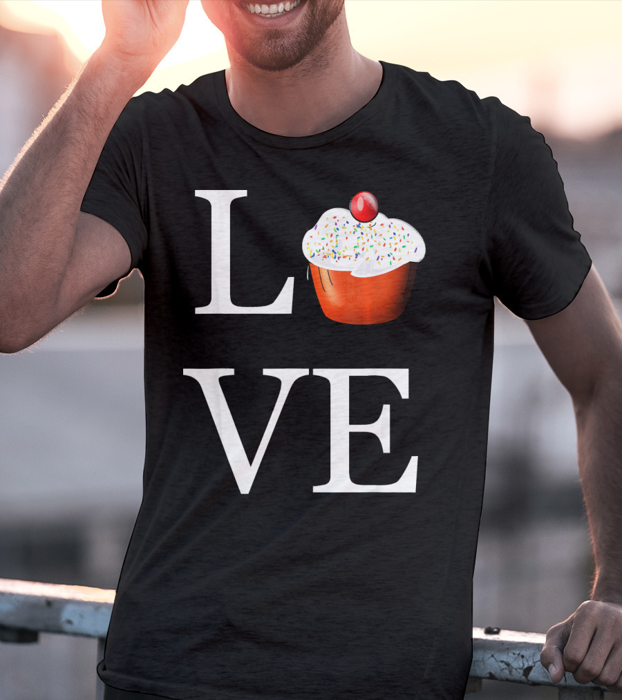 Love Cupcake Sprinkle Delight I Love Cupcakes T-Shirt