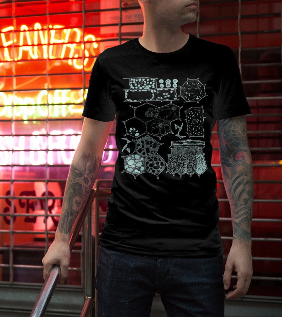 Microbiology Science Botany Cellular Structures T-Shirt