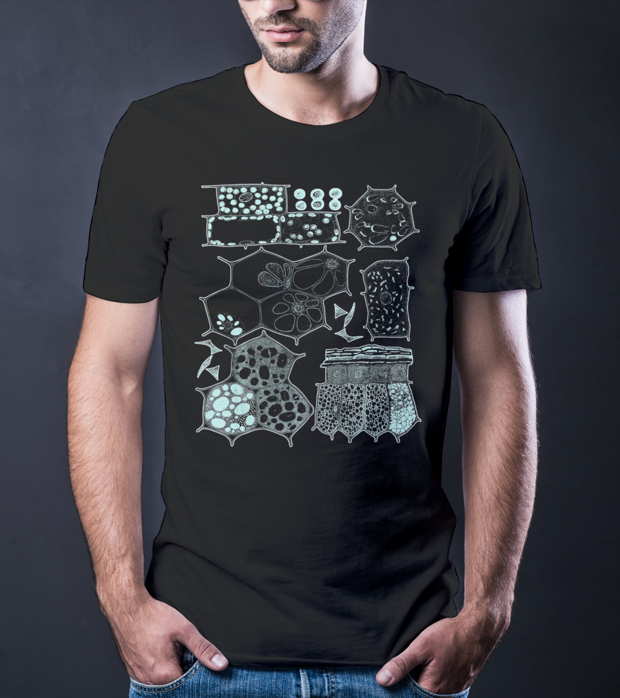 Microbiology Science Botany Cellular Structures T-Shirt