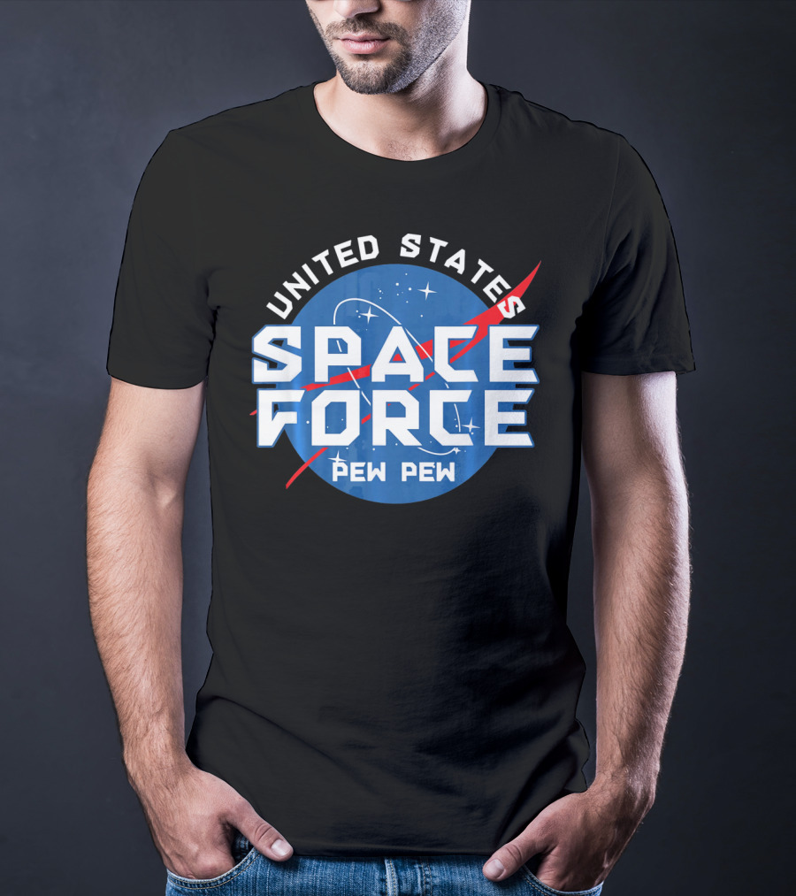 United States Space Force Pew Pew T-Shirt