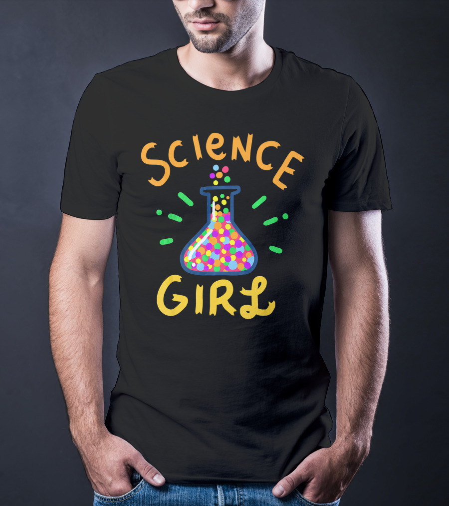 Science Girl Chemistry Beaker T-Shirt