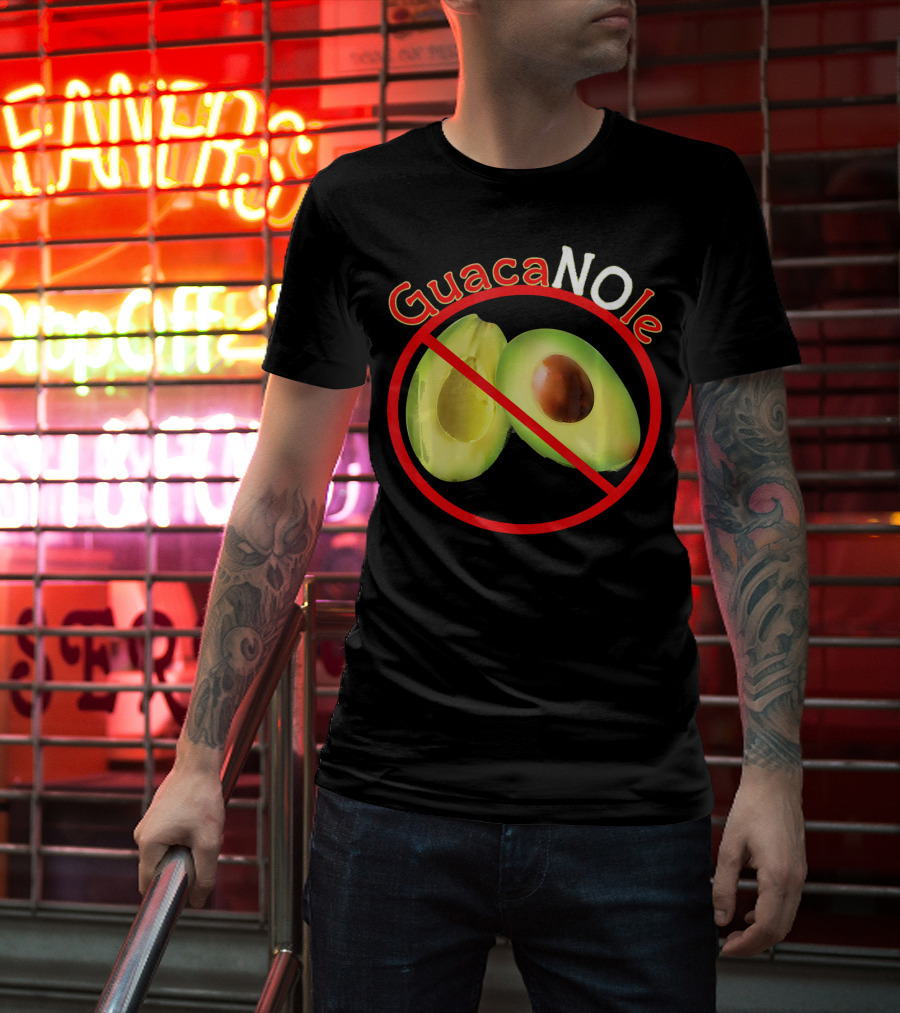 GuacaNOle No Avocados Guacamole T-Shirt