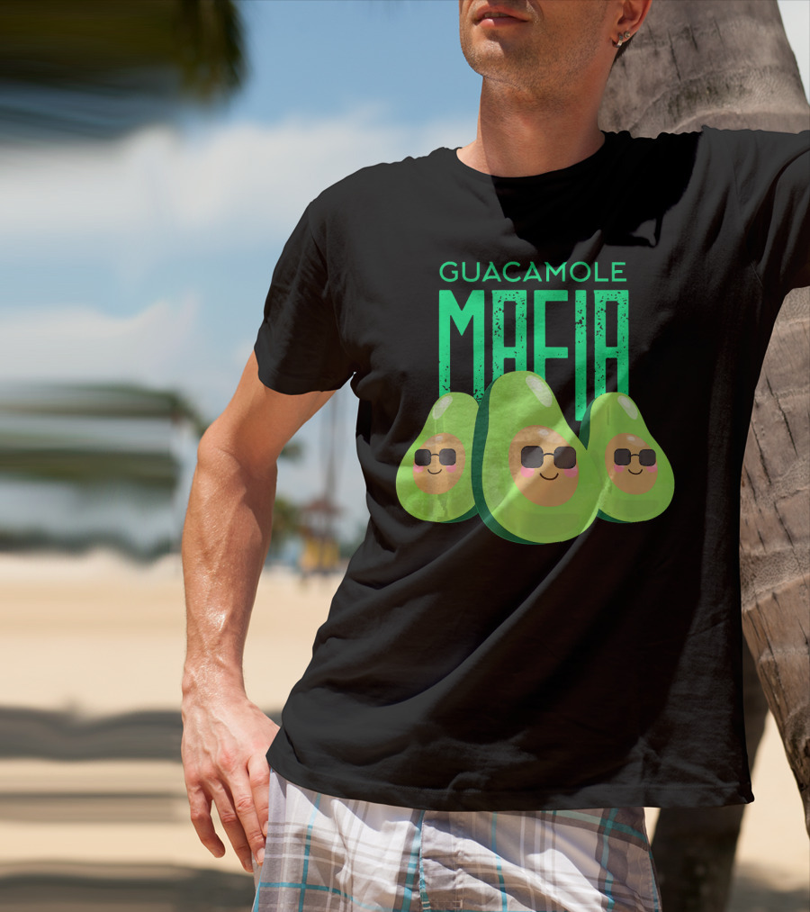 Guacamole Mafia Avogato Cool Avocado T-Shirt