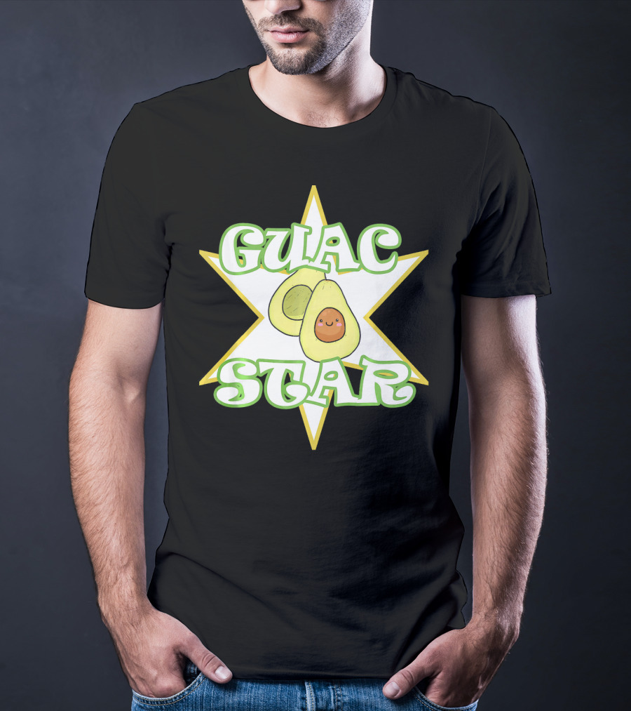 Guac Star Avocado Guacamole Men T-Shirt