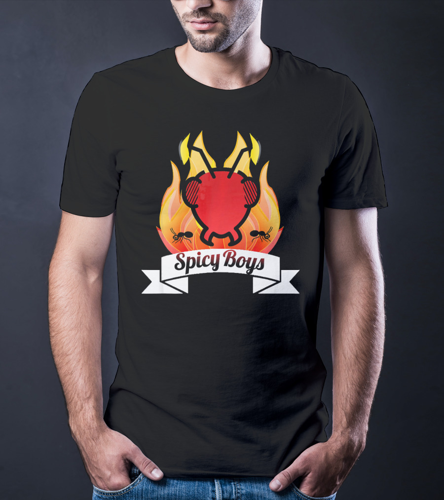 Spicy Boys Fire Ants Flame T-Shirt