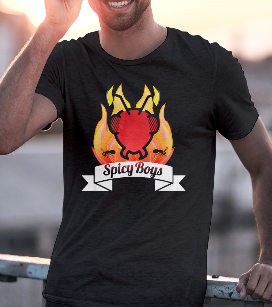 Spicy Boys Fire Ants Flame T-Shirt