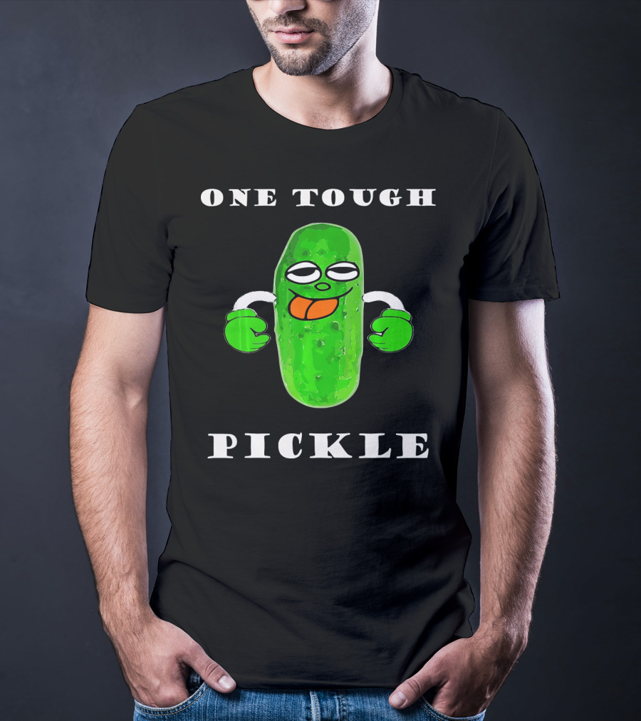 One Tough Pickle Cucumber Vegetable T-Shirt