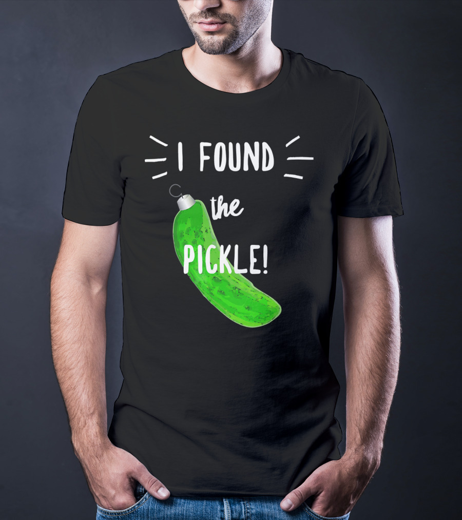 I Found The Pickle German Christmas T-Shirt
