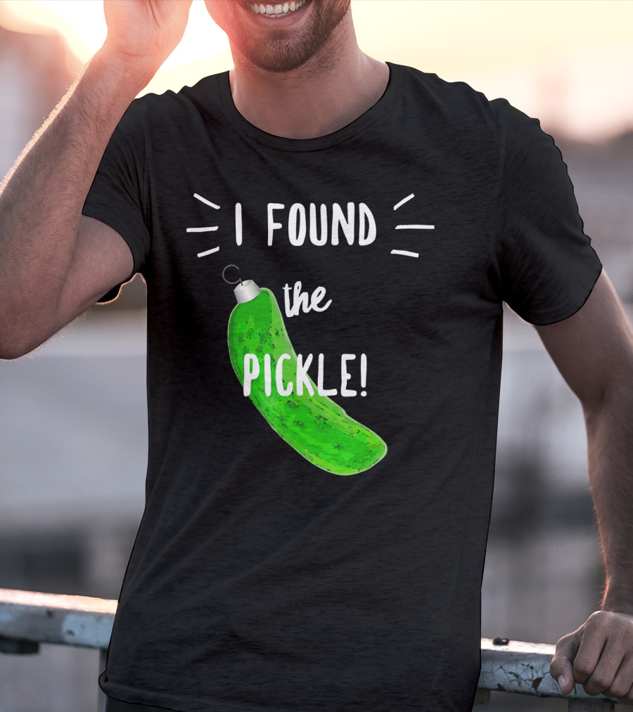 I Found The Pickle German Christmas T-Shirt