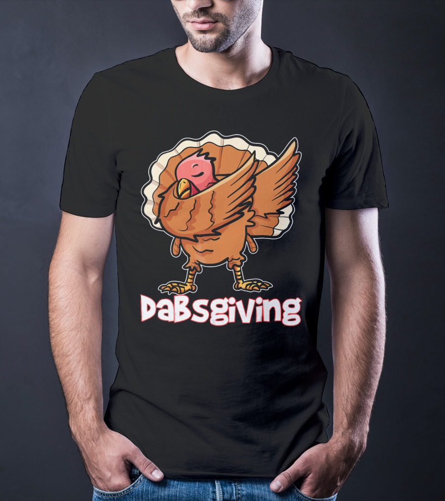 Dabsgiving Dabbing Turkey T-Shirt