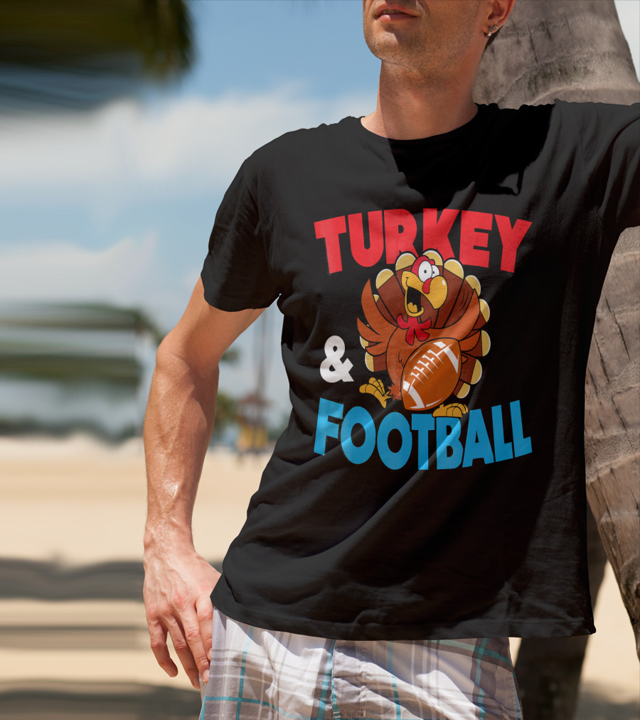 TURKEY AND FOOTBALL T-Shirt