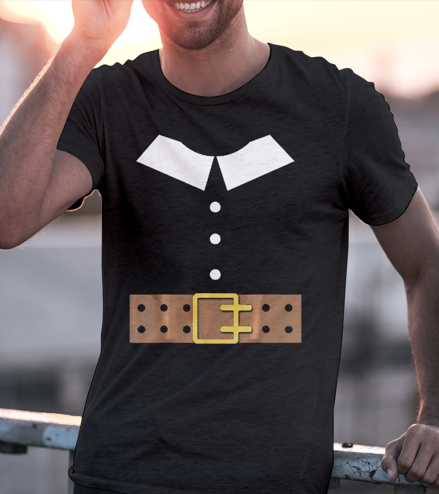 Thanksgiving Pilgrim Costume Belt Turkey Day Classic T-Shirt