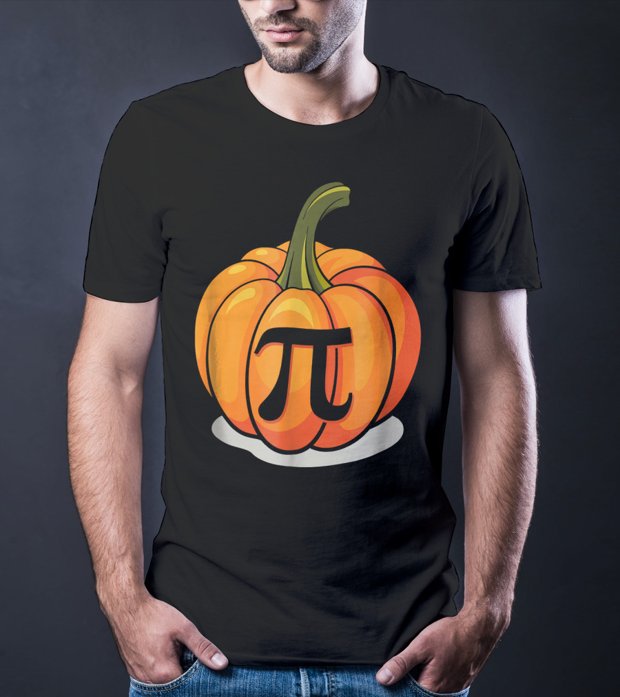 Pumpkin Pi Pie Funny Nerdy Thanksgiving T-Shirt